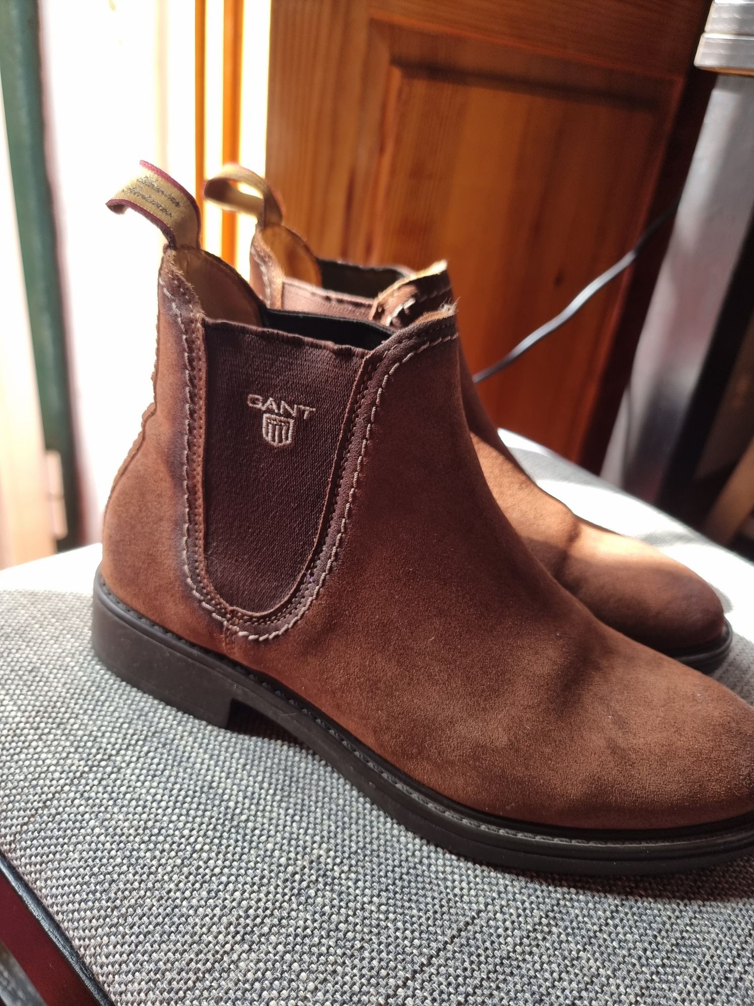 Botas castanhas da GANT 37