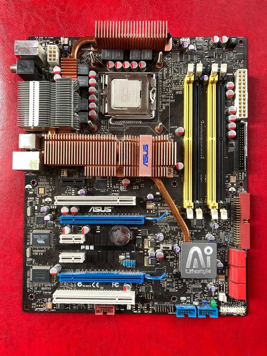 Płyta główna Asus PSE N13219 z procesorem (do komputera stacjonarnego)