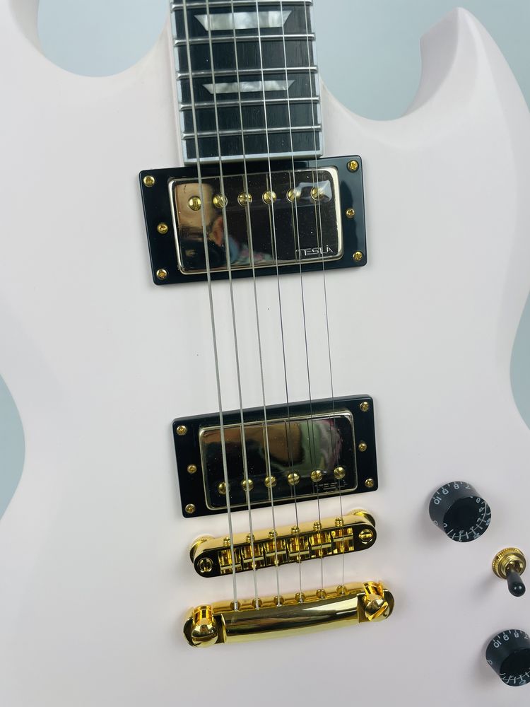 Harley Benton DC-DLX Gotoh typu gibson epiphone SG, gitara elektryczna