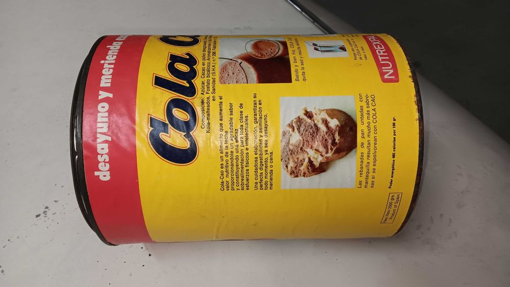 Lata de Cola Cao de 1982 - 2 kg