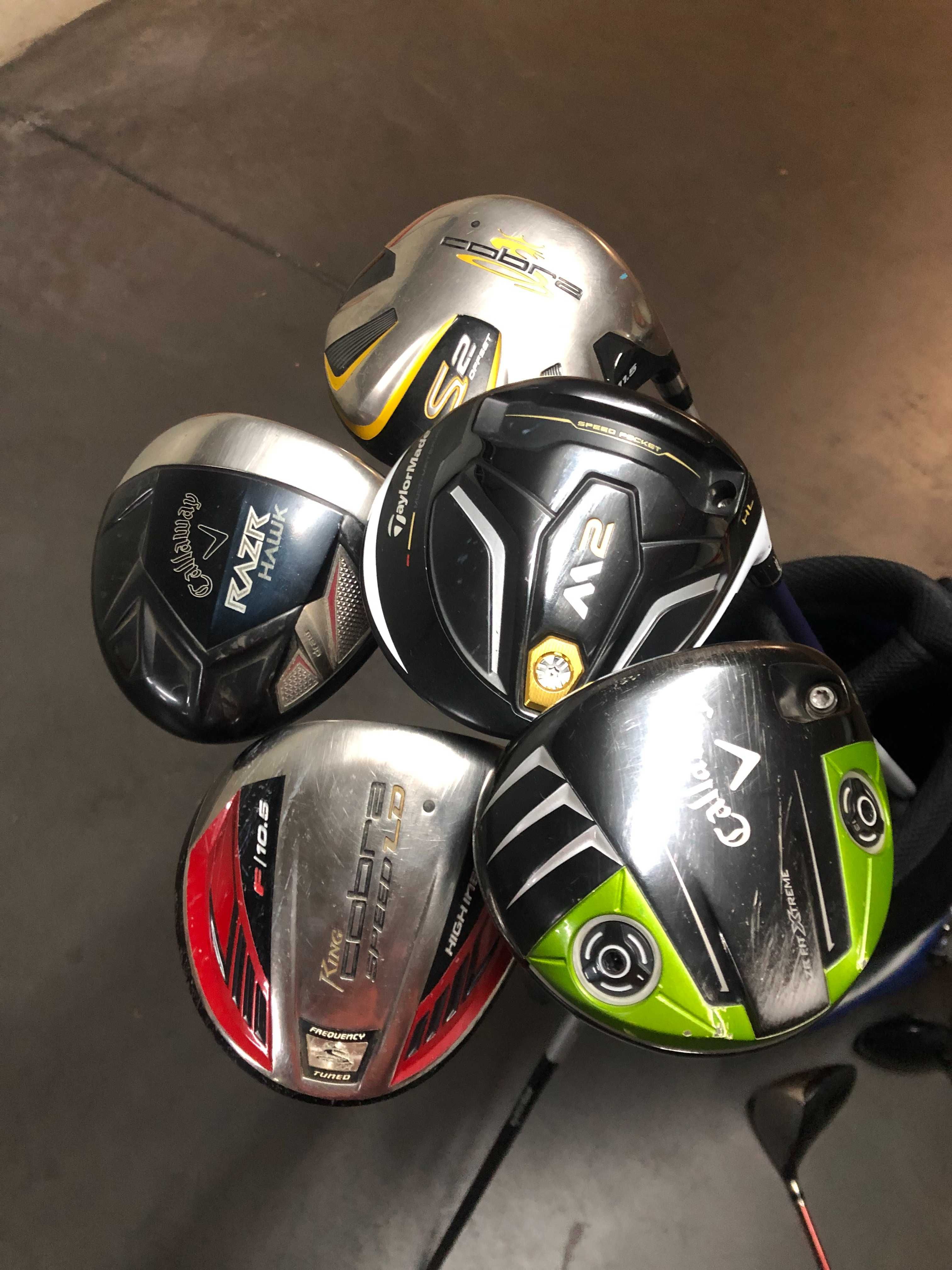 Golf - Drivers (Callaway, Taylormade, Titleist e King Cobra)