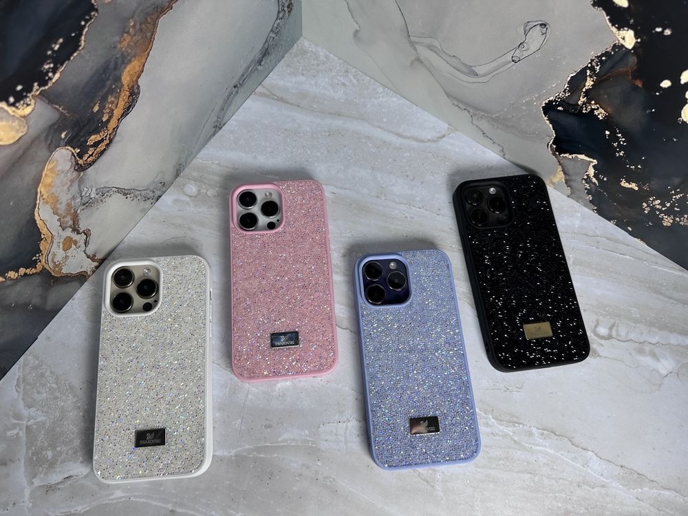 Сваровськи Чохол з камінцями для iPhone 11 - 15 pro max Сваровски