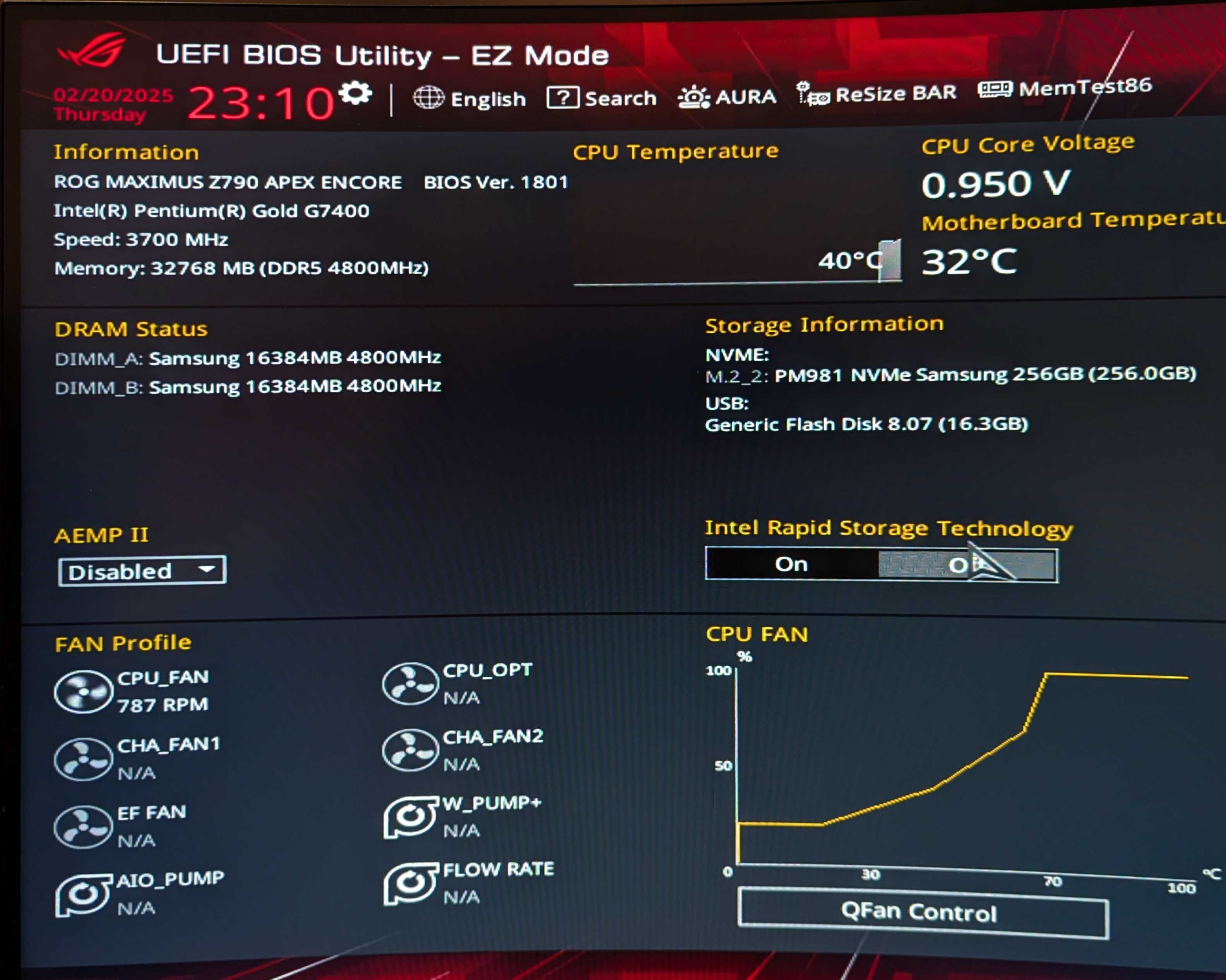 Asus Z790 APEX Encore s1700