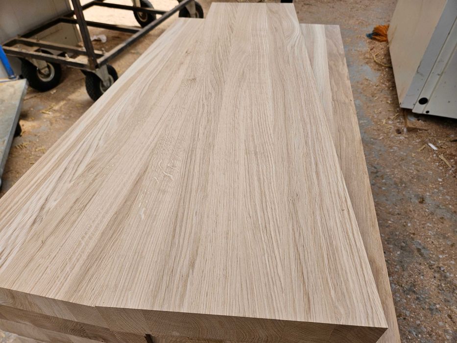 Stopnie dębowe lite grube 6cm, stopnice schodowe Dąb lity schody