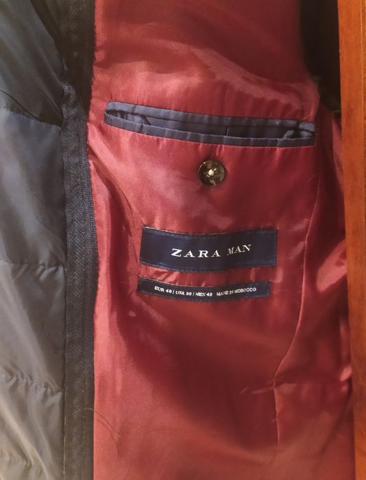 Пиджак с жилеткой Zara мужской. Размер S - M