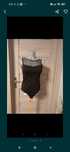 Eleganckie body czarne Terranova