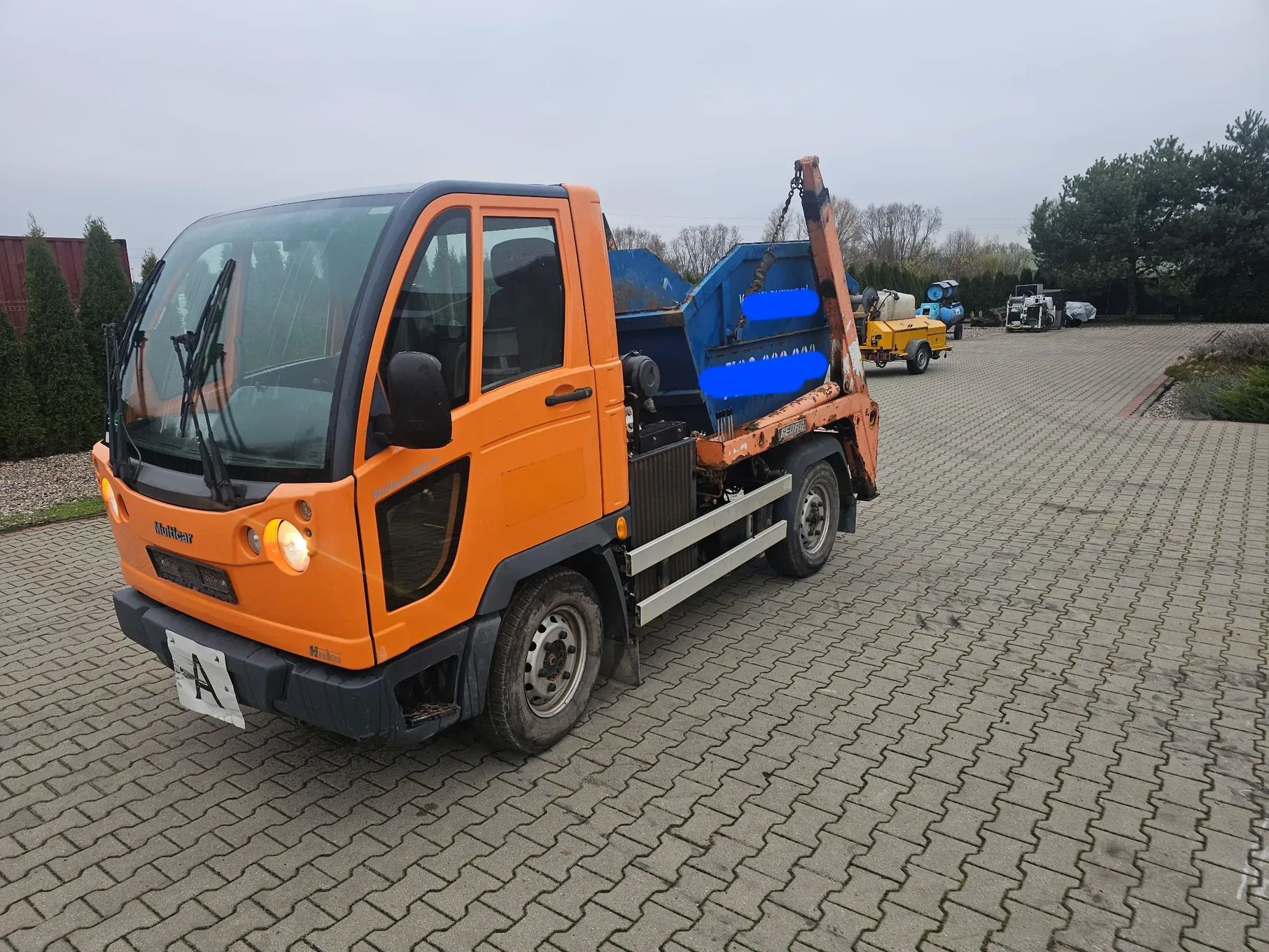 Multicar M27 M30  Bramowiec 4x4 klima blokada pojazd komunalny