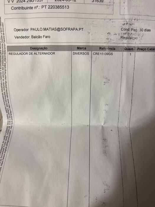 Regulador tensao VW 03G 903 016 A