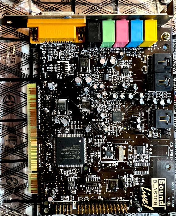 Звукова картка Creative CT4830 SB Live! не Китай