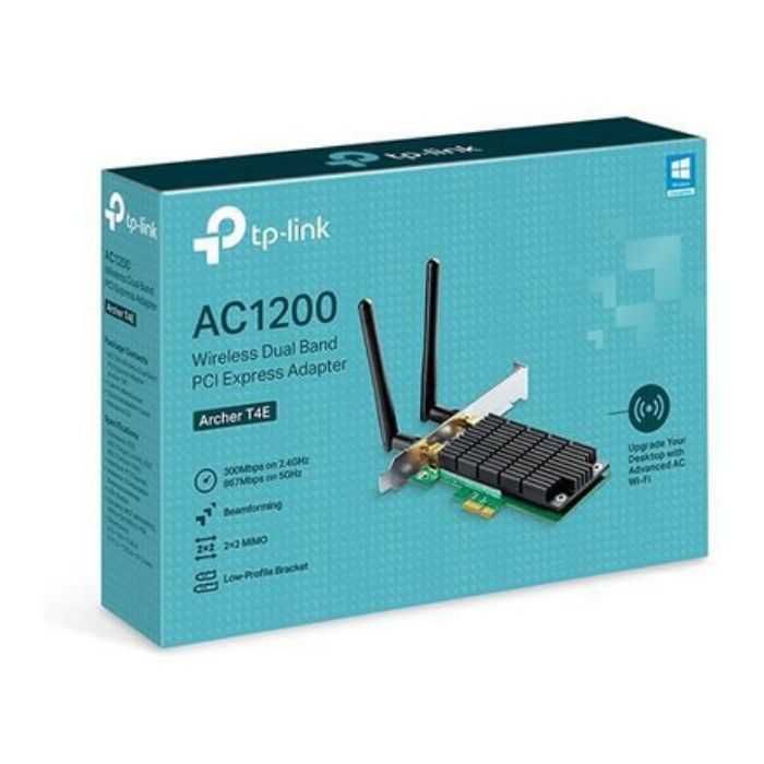 TP-Link AC1200 Dual-Band Wireless PCI Express Adapter - ArcherT4E