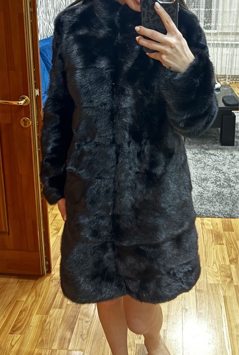 Норкова шуба трансформер розмір s\m
