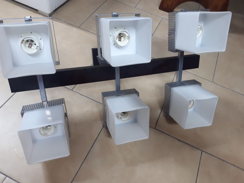 Lampa sufitowa 6 kloszy Styl nowoczesny Idealny stan