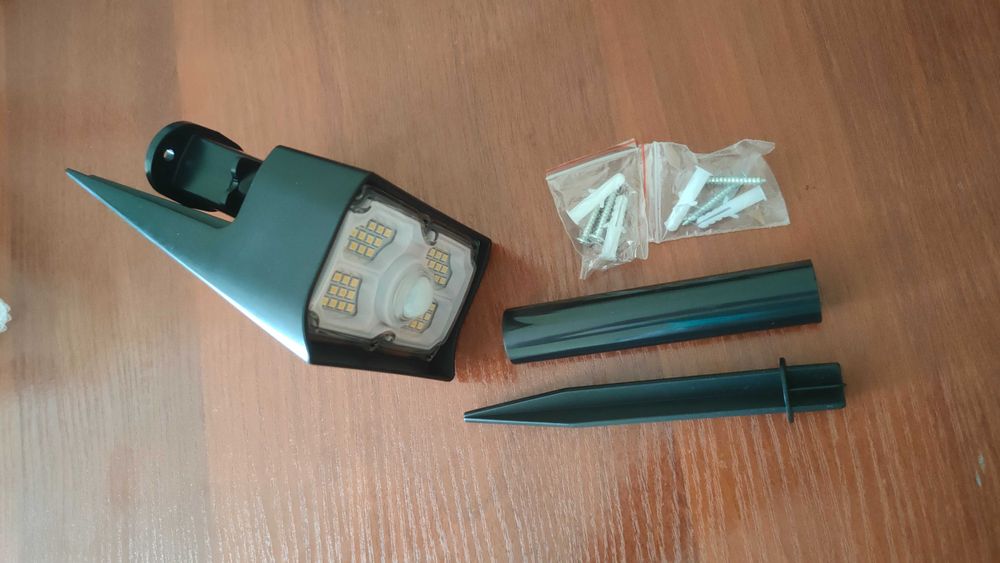 Ліхтар/Фонарь на сонячній панелі (датчик руху) Solar light