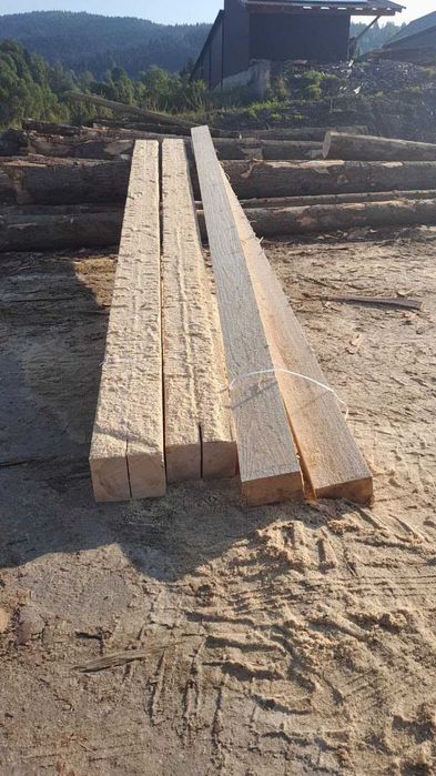 Więźba dachowa, Kantówka, deska szalunkową, Łaty