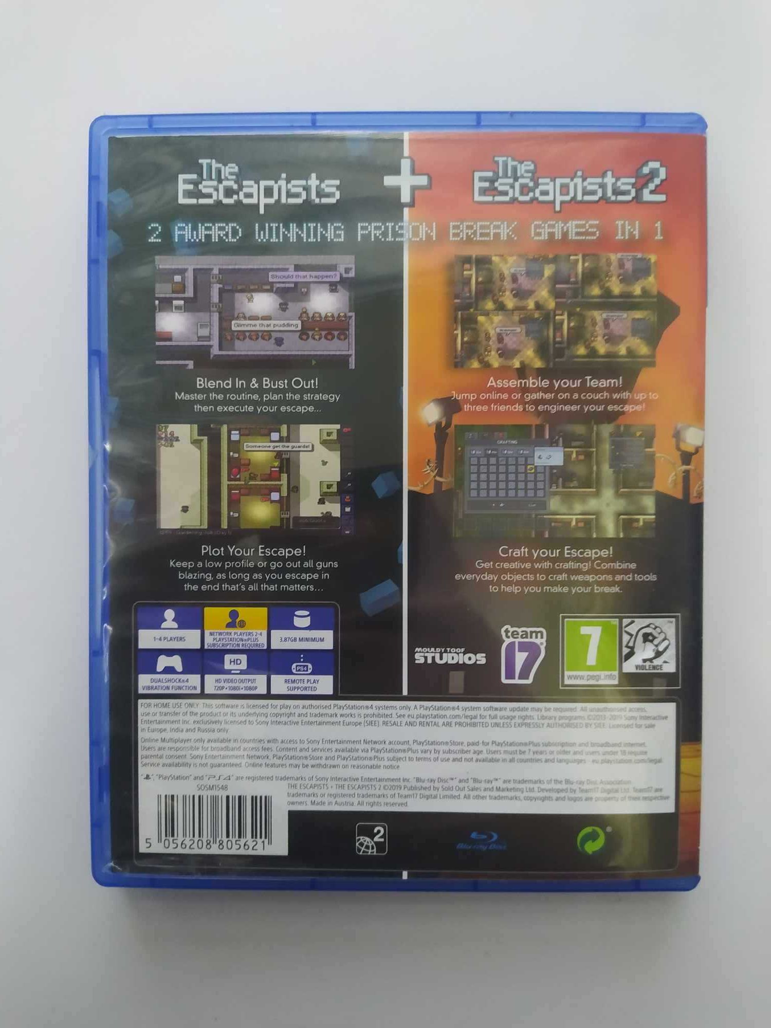 The Escapists + The Escapists 2 PS4