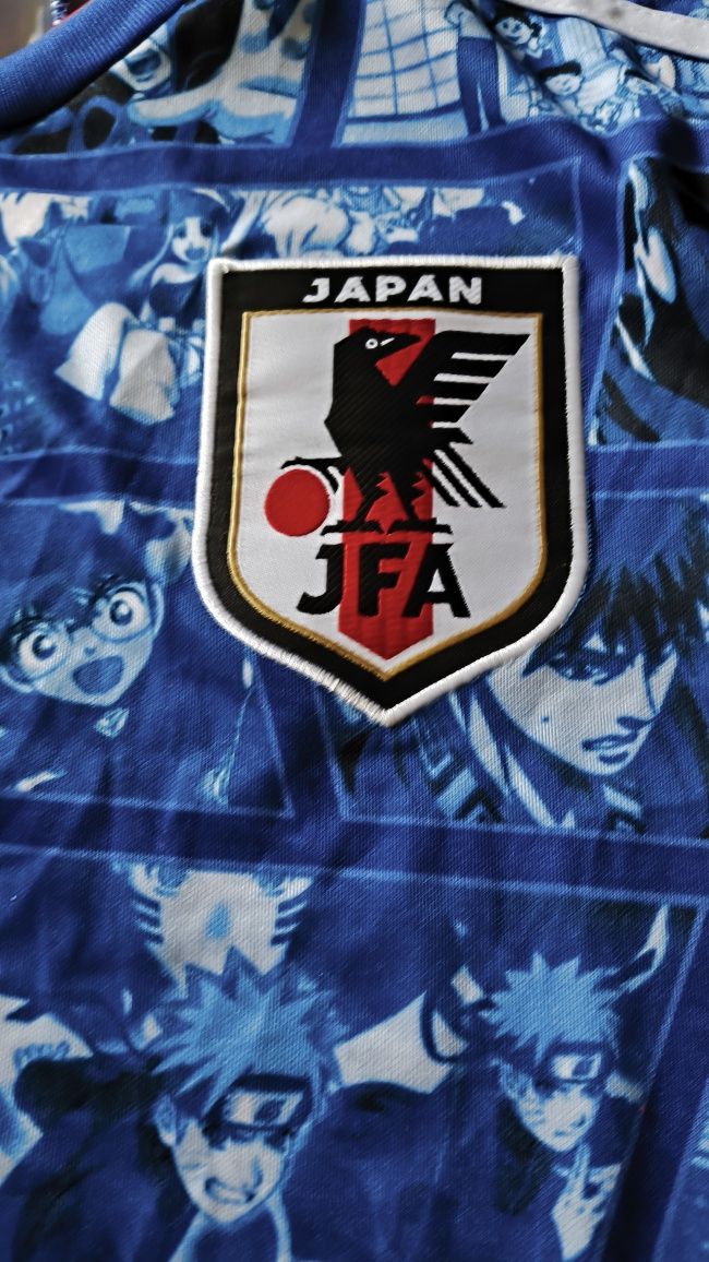 camisola futebol Japão Anime