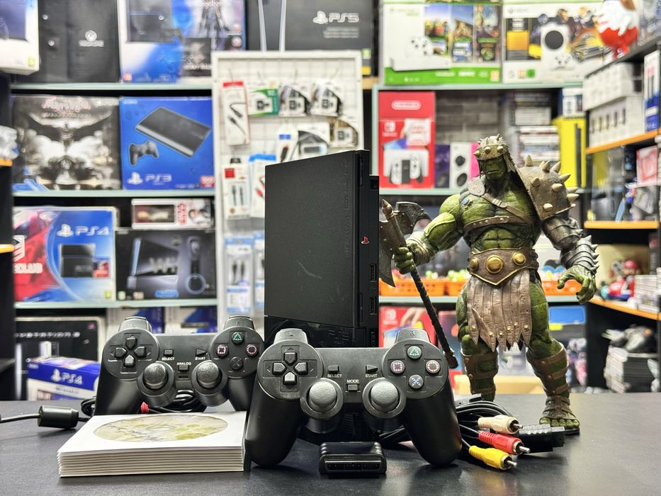 PS2 Slim Playstation 2 + 10 ігор