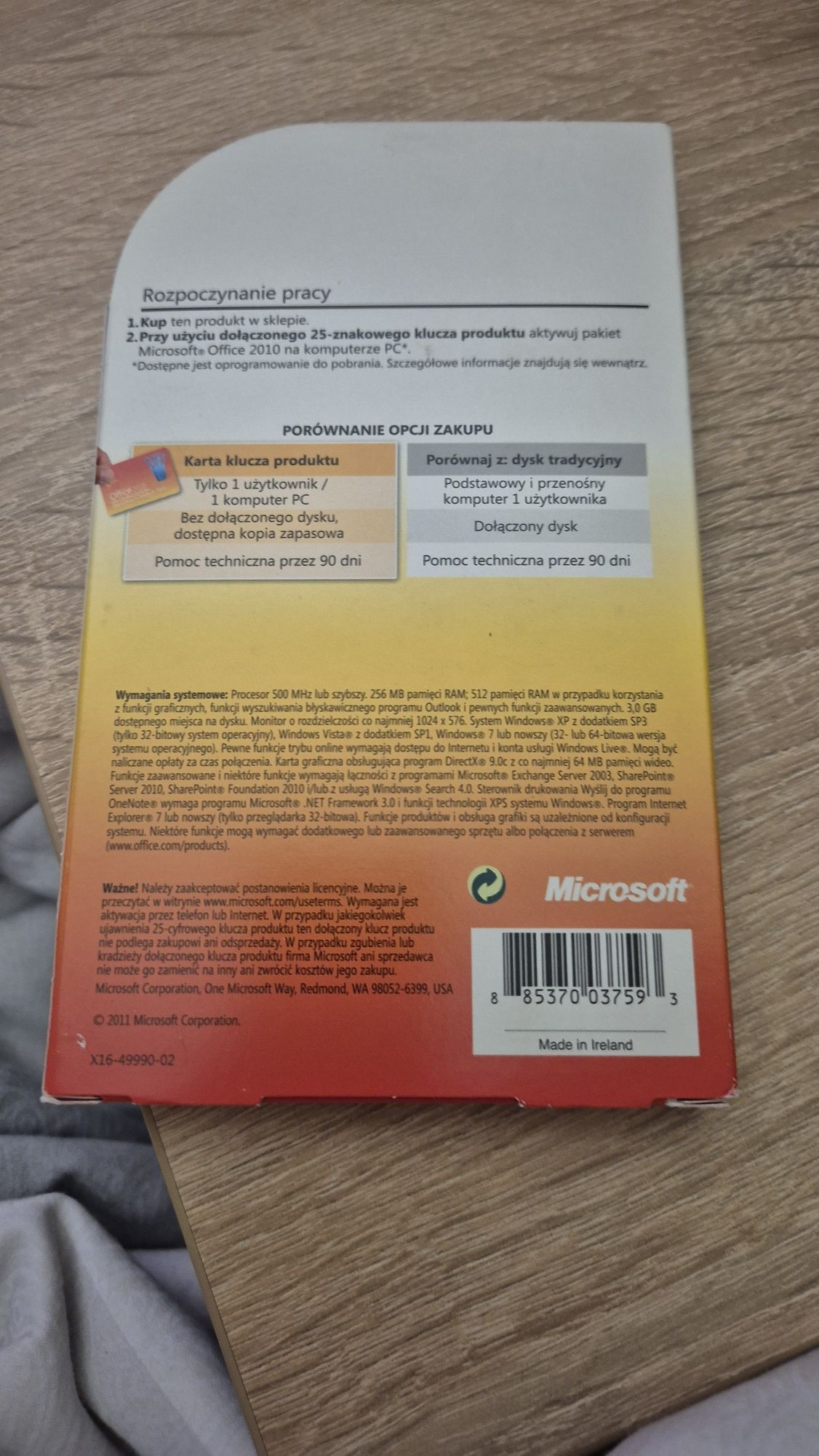 Microsoft Office 2010 dla Firm z Outlook PKC PL