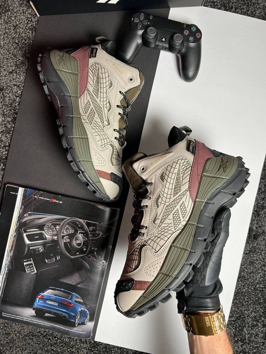 Зимові кросівки чоловічі Reebok Zig Kinetica 2.5 Edge Grey Fur 41-45р