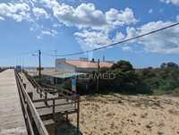 Restaurante na Praia de Altura, na areia, vista mar