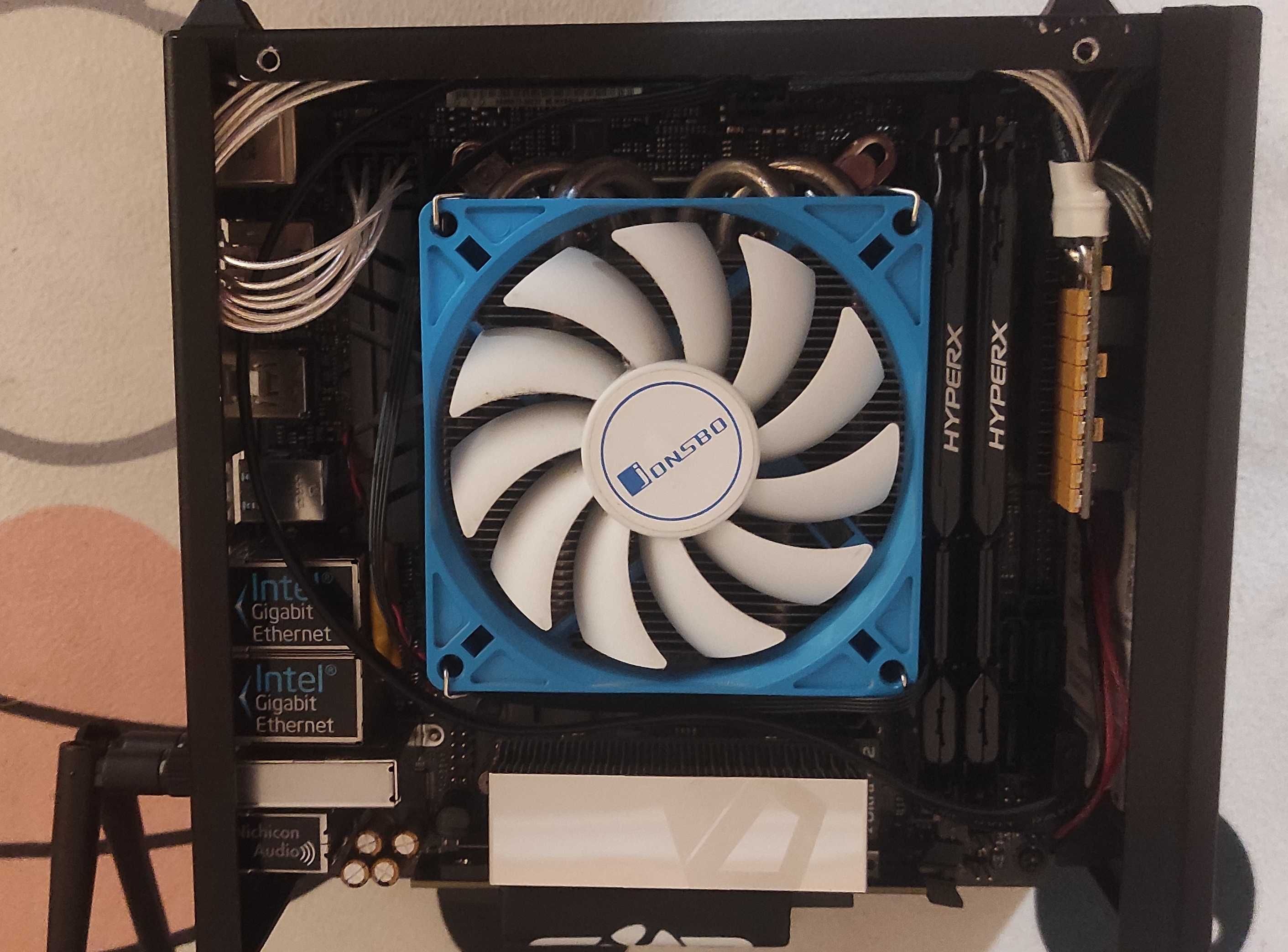 Комплект AsRock Z390M-ITX/ac + Intel Core i5-9600K + 2x8Gb DDR4