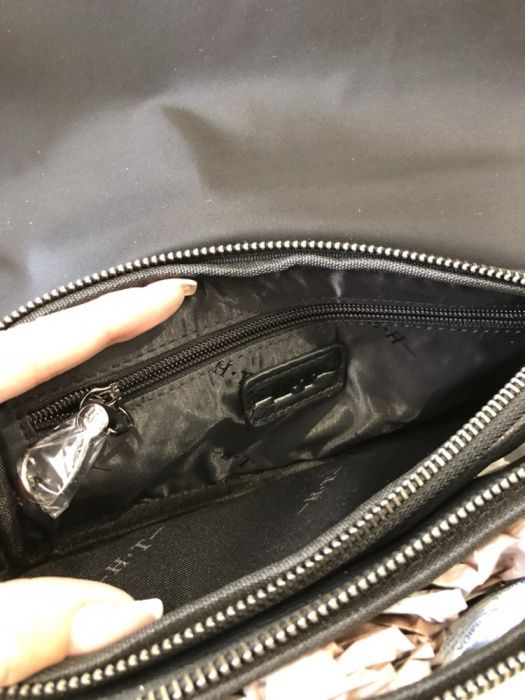 HT Leather Барсетка Мужская сумка из натуральной кожи Кожаная сумка