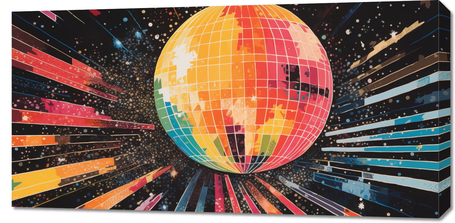 Obraz 100x50cm Disco Gra!
