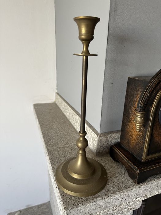 Porta vela rustico