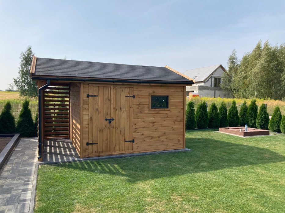 Domek narzędziowy Domek drewniany Drewutnia