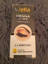 Henna do brwi kremowa Delia Cosmetics