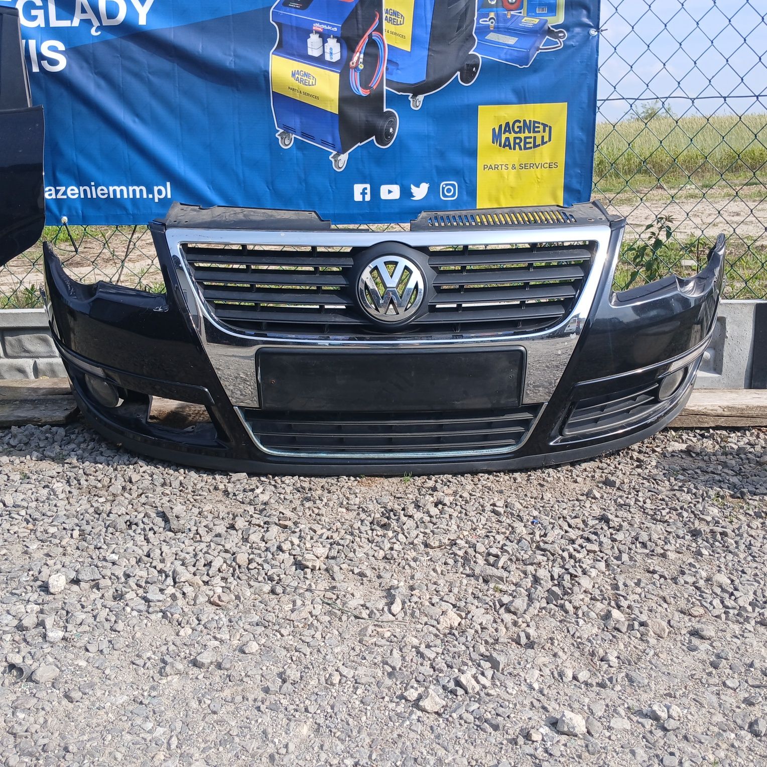 Zderzak przedni lc9x passat b6