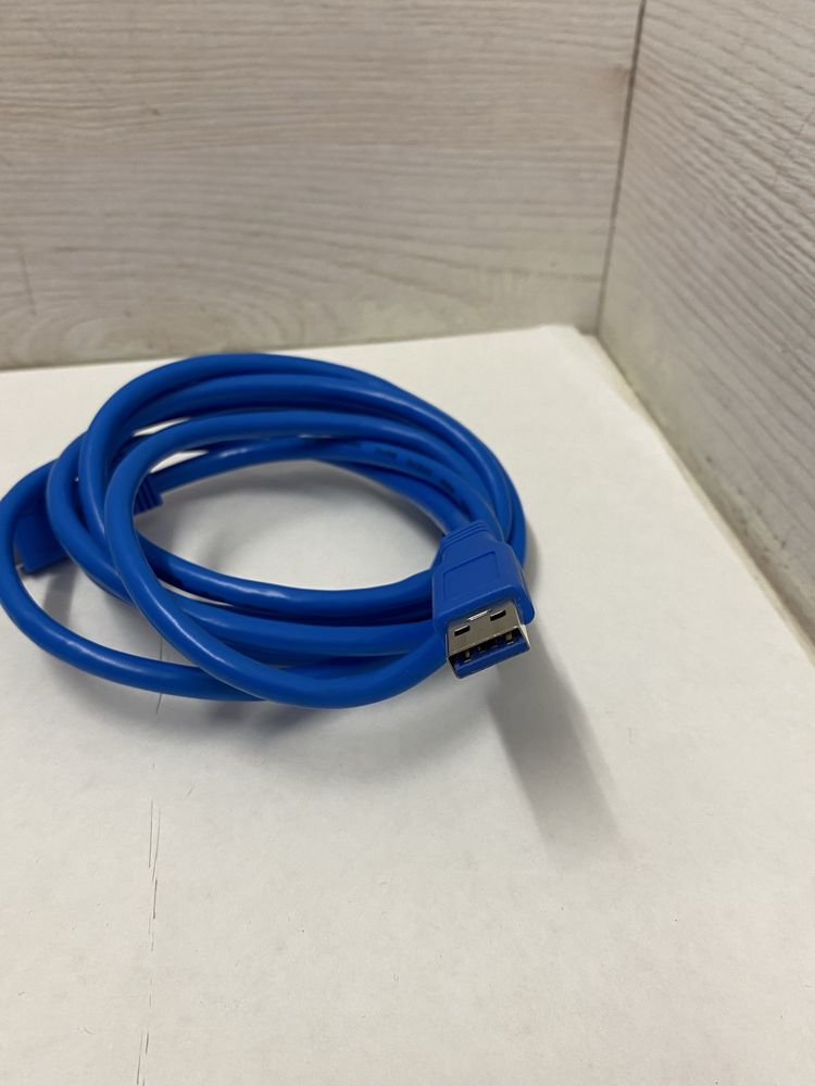 USB 3.0 кабель A–A  1.5 м, синій   Мінімальне замовлення 5 шт