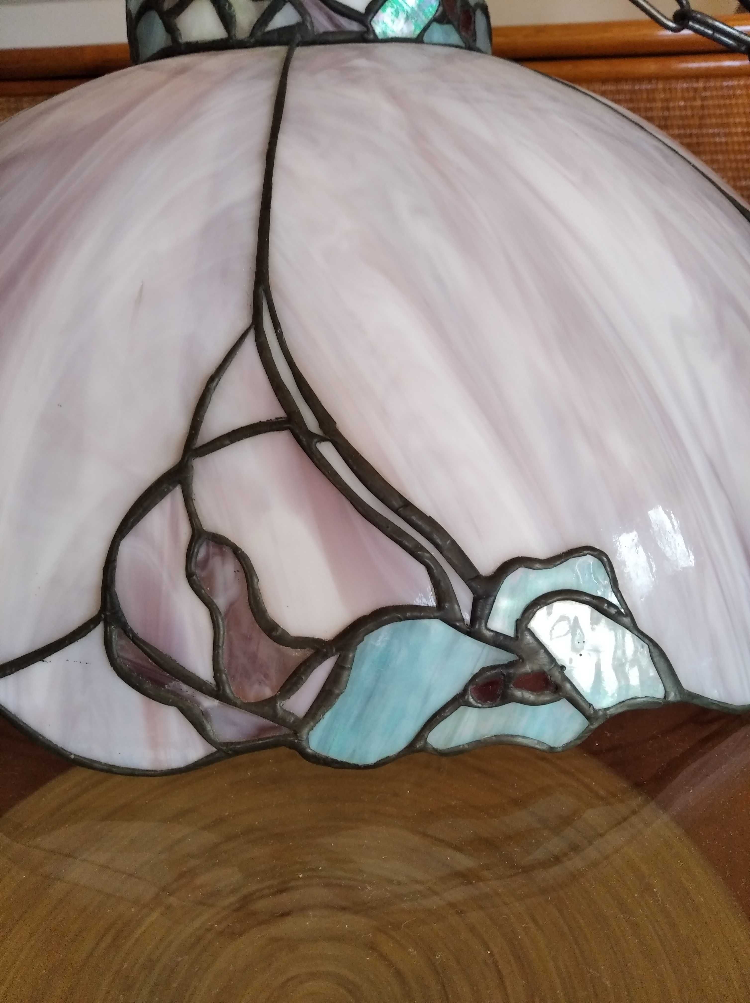 Lampa stylu Tiffany - mozaika