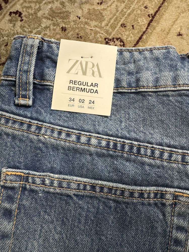 Шорты zara 34 regular bermuda