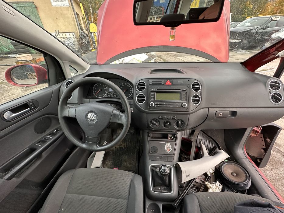 Konsola Golf 5 plus Golf V airbag poduszki komplet