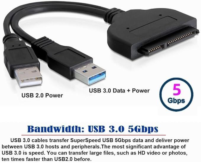 Adapter Usb 3.0 Do Ssd 12+6 Pin Mac Air 2010/2011 – Sata 22P