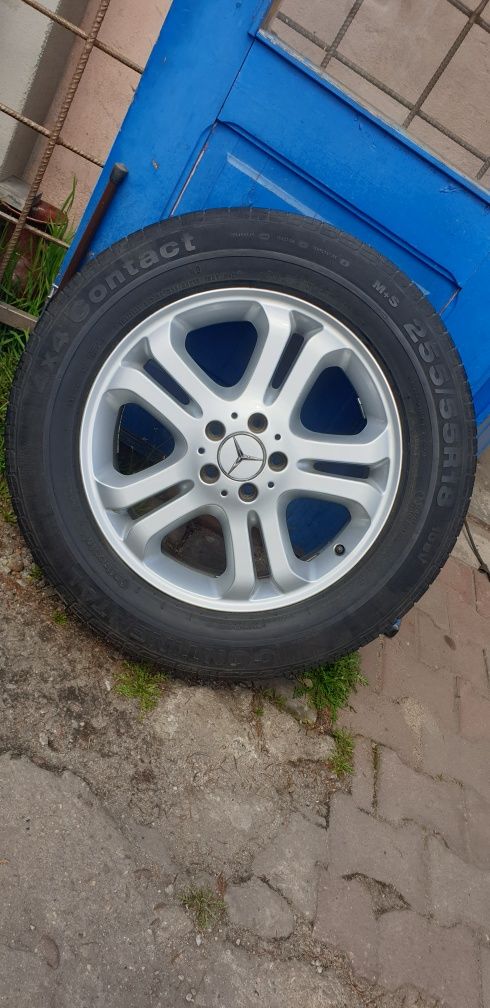 Oryginalne AluFelgi 18 Mercedes ML W164 + Opony Letnie 255/55R18 4x4