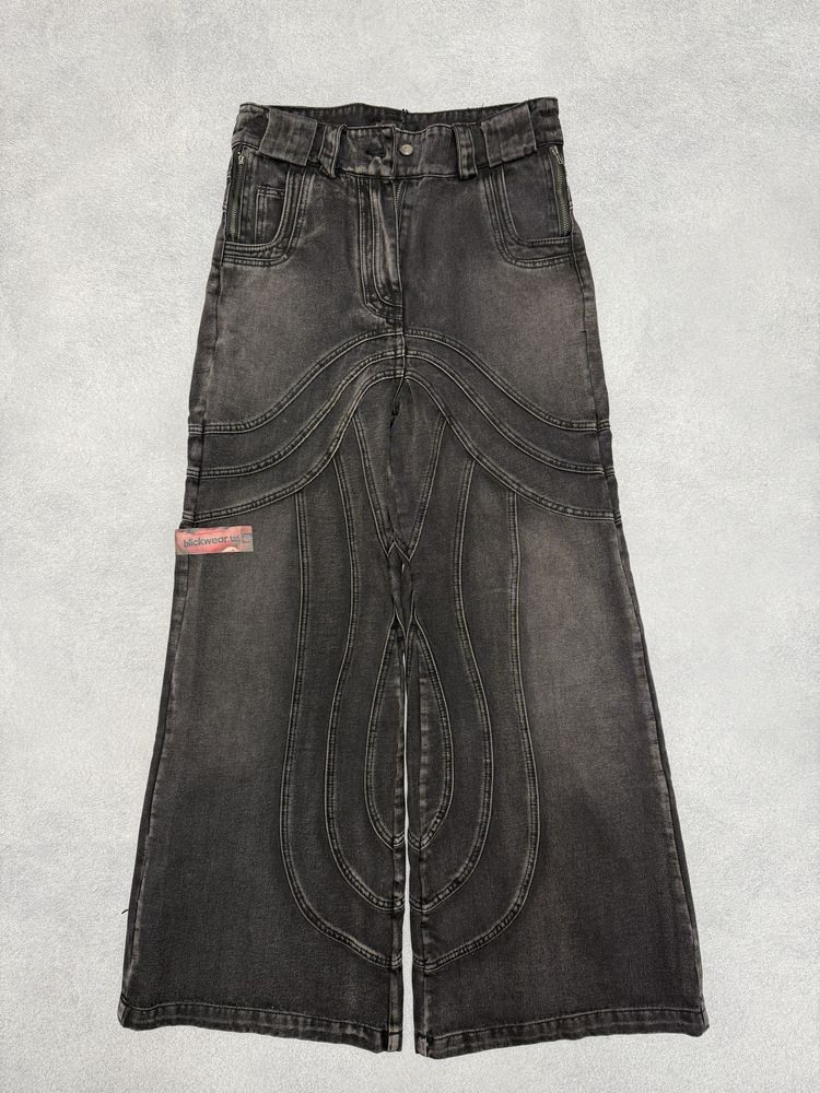 Джинсы Штаны NoFaith Studios Jeans Flared Black M L acne rick owens
