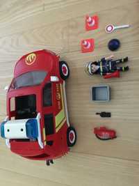 Playmobil samochód strażacki