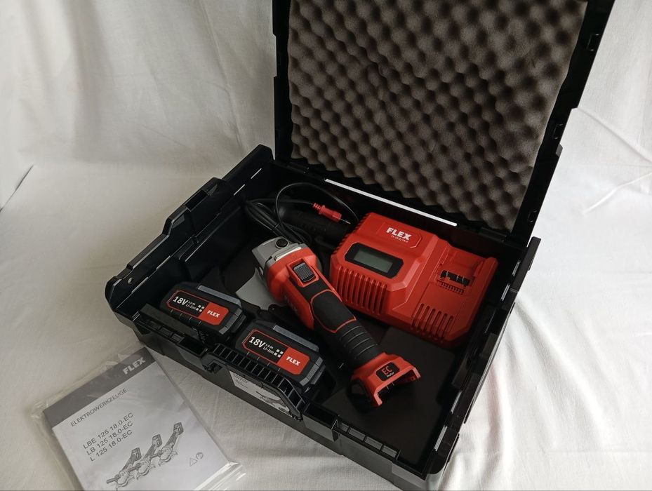 Акумуляторна болгарка Flex L 125 18.0-EC 417947