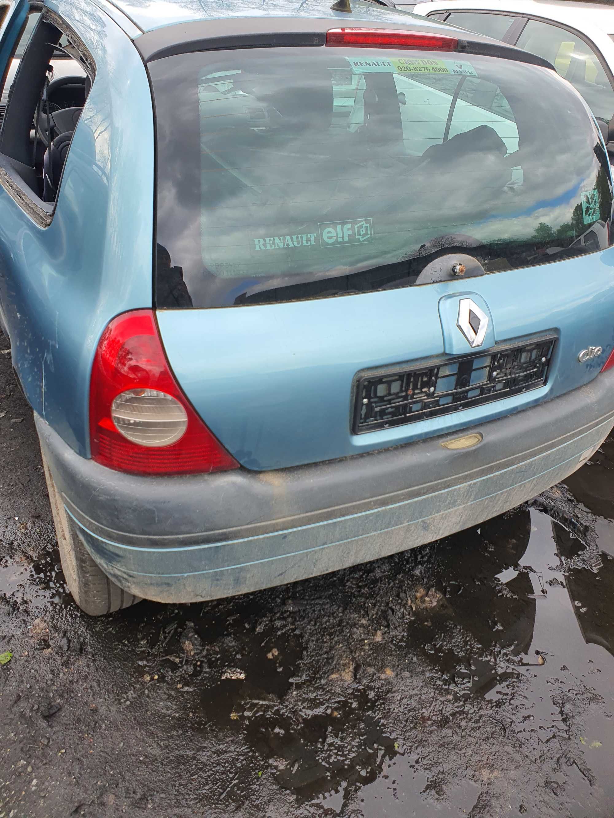Klapa tyl Renault Clio