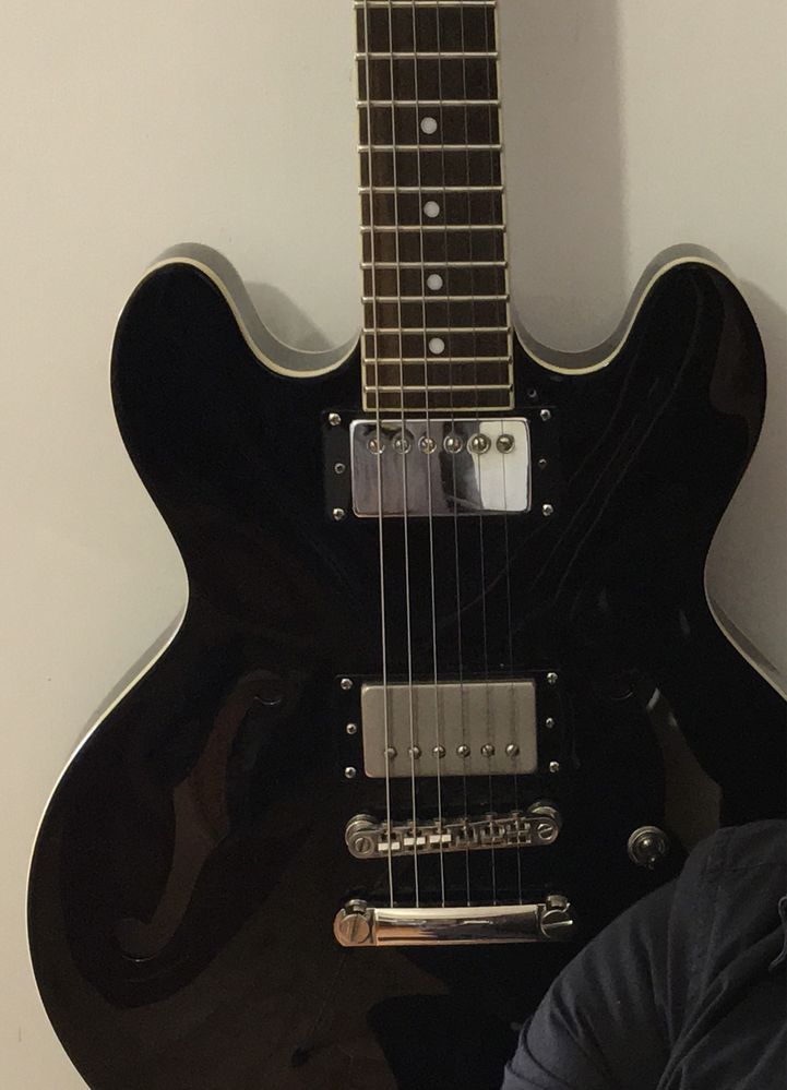 Guitarra Jazz ES-339 Epiphone (melhorada)
