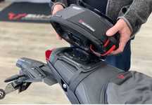 Suporte com encaixe rápido para bolsas sw-motech PRO Seat Ring