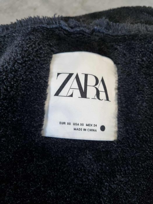 Ramoneska z kożuszkiem Zara XS 34