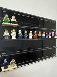 Expositor de parede minifiguras Lego