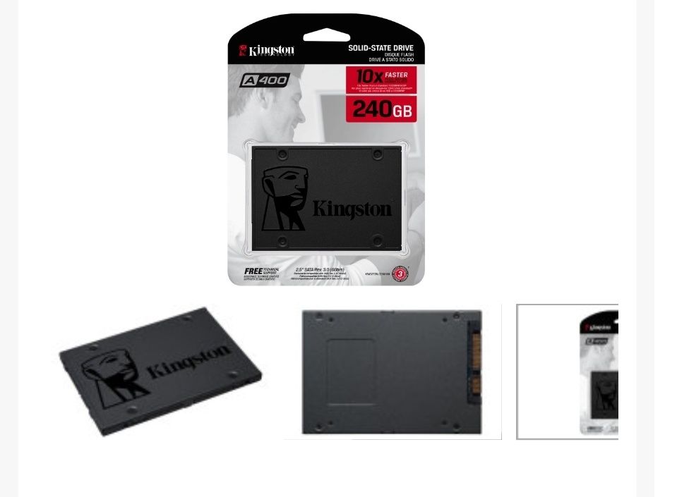 SSD KINGSTON A400 240GB SATA3