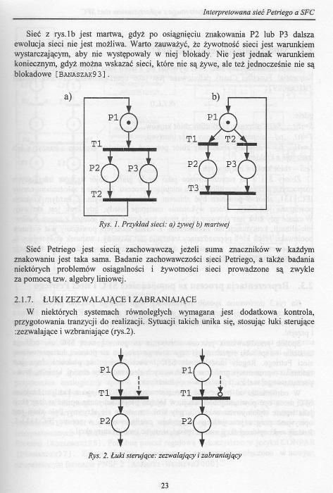 Modelowanie układów sterowania dyskretnego z wykorzystaniem sieci SFC