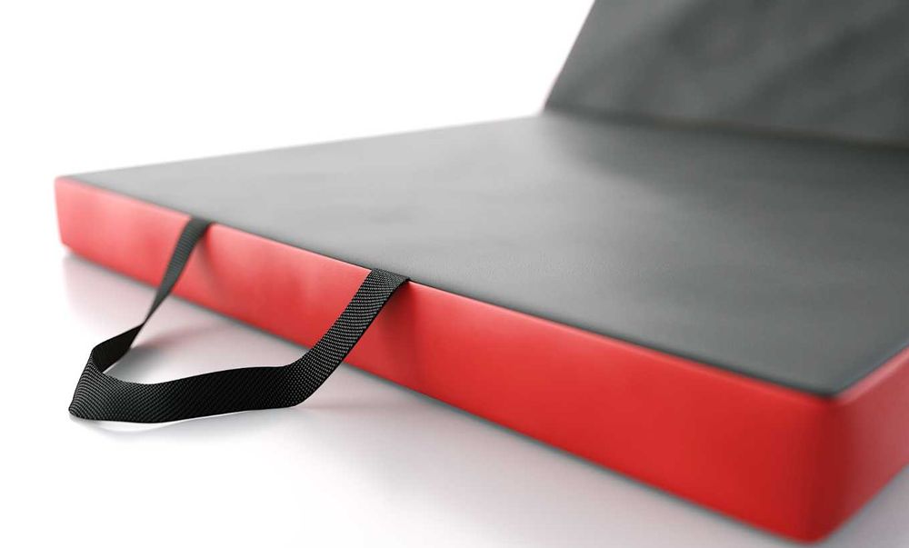 Składany Materac Gimnastyczny Sportowy Mata Do Ćwiczeń 180x60 - OKAZJA