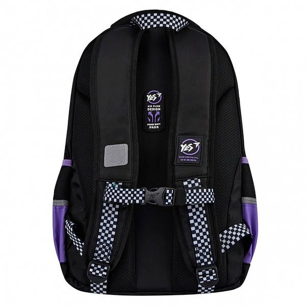 Рюкзак YES TS-48 шкільний Purple Hearts 559923