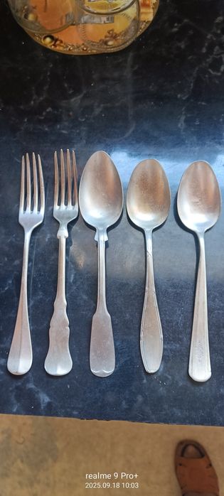 Doskonały prezent złote łyżeczki sprzedam